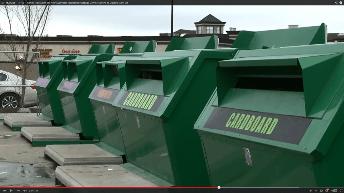 Recycling The Town of Okotoks
