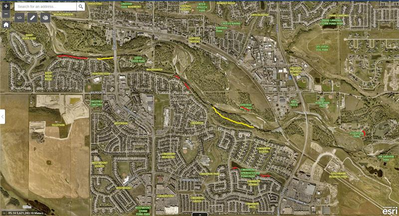 Cimarron Pathway Closures