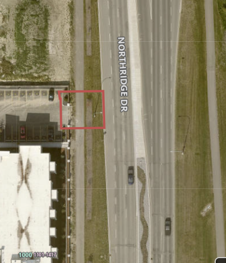 Northridge Drive west pathway closure image