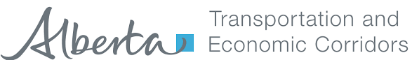 Alberta Transportation and Economic Corridors logo