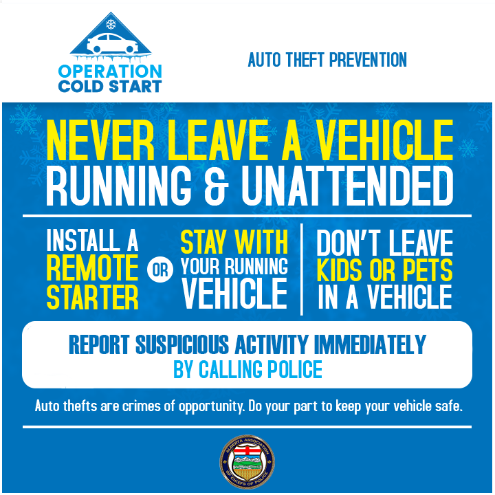 RCMP ad for Operation Cold Start