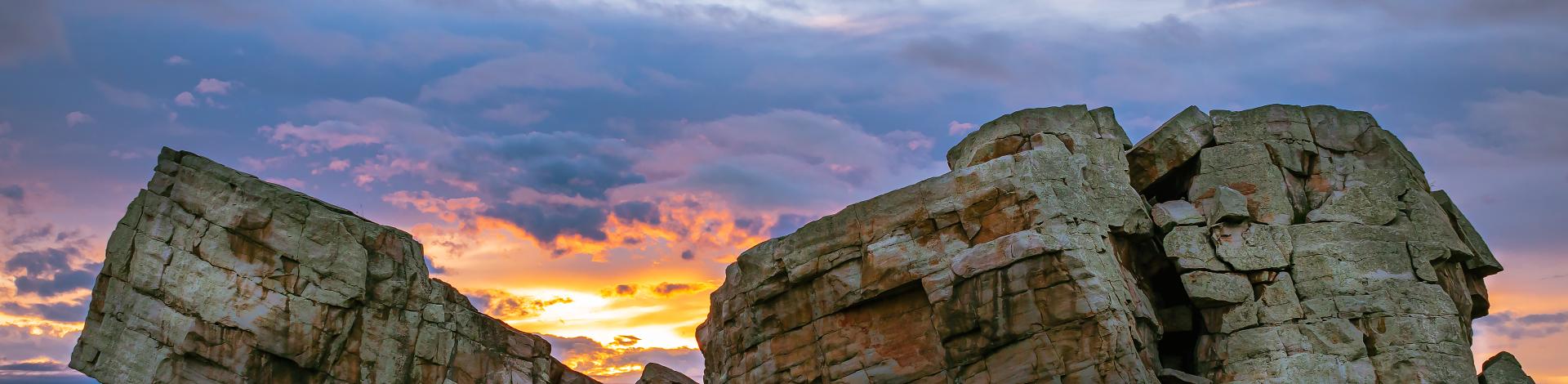 Big Rock at sunset, Image credit: Stephanie Janes