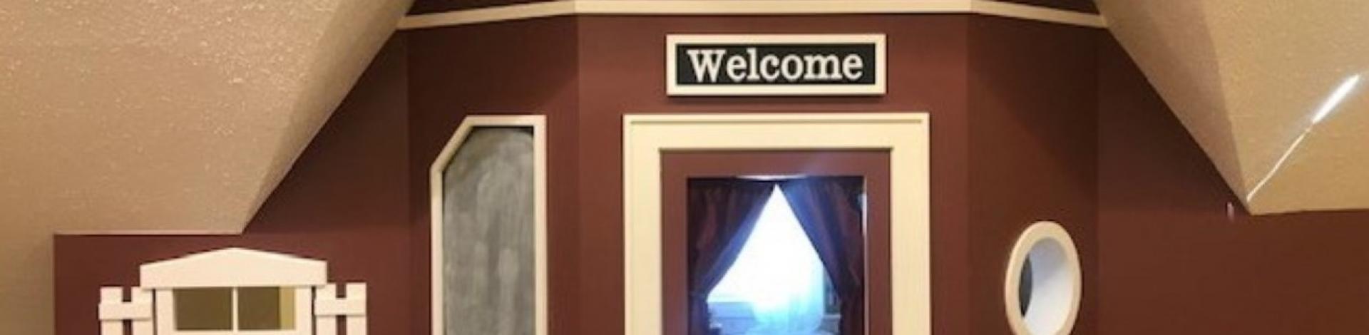 Attic playhouse at the Museum. 