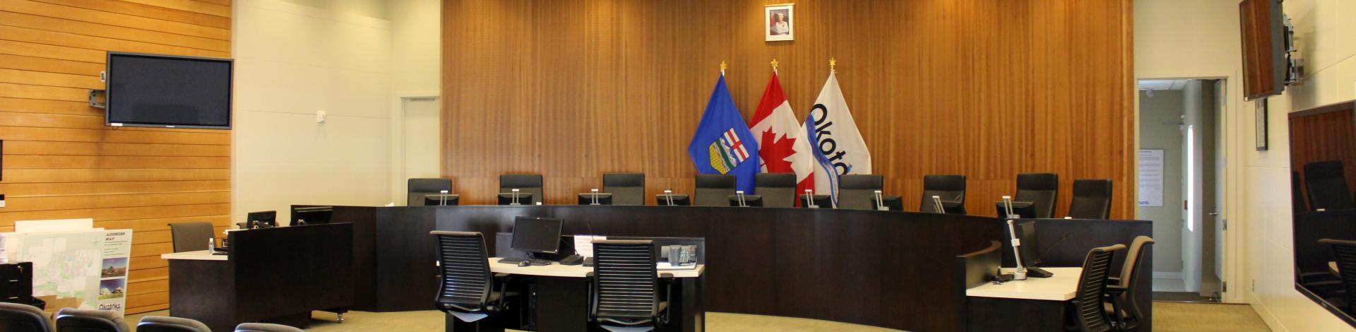 Town of Okotoks Council Chambers