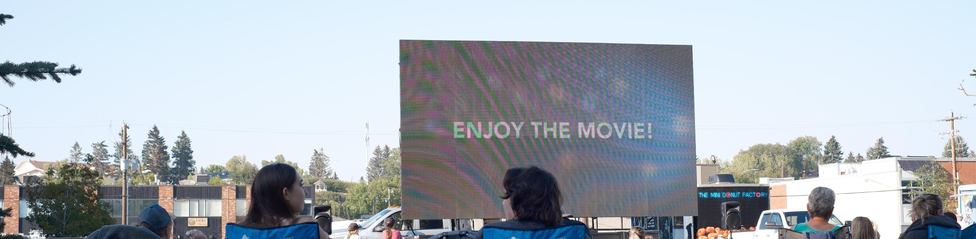 Movie in the park