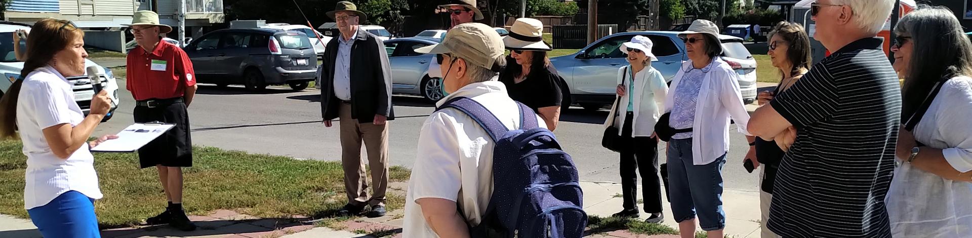 a walking tour