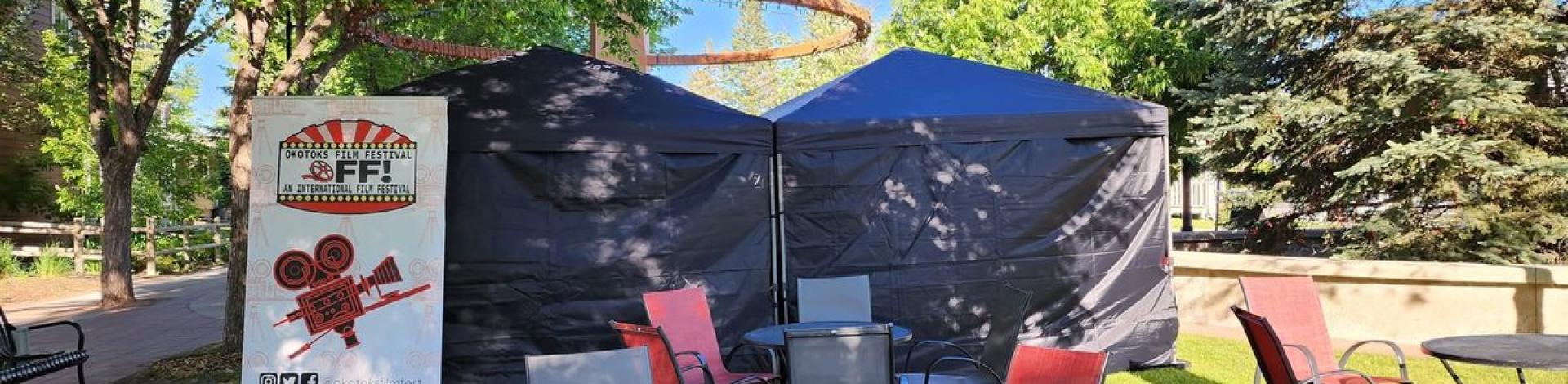 a pop up theatre