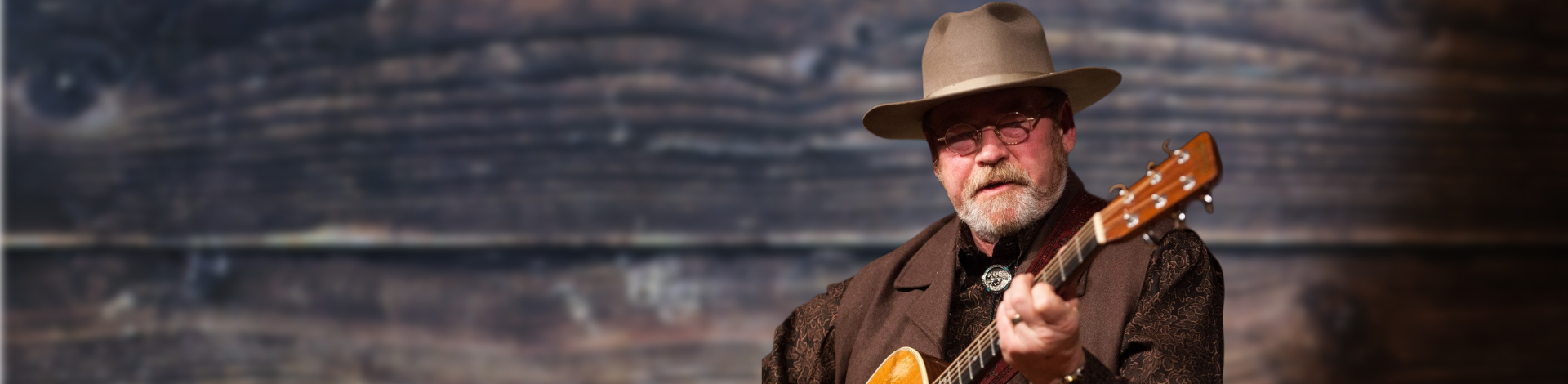 a musition with a guitar