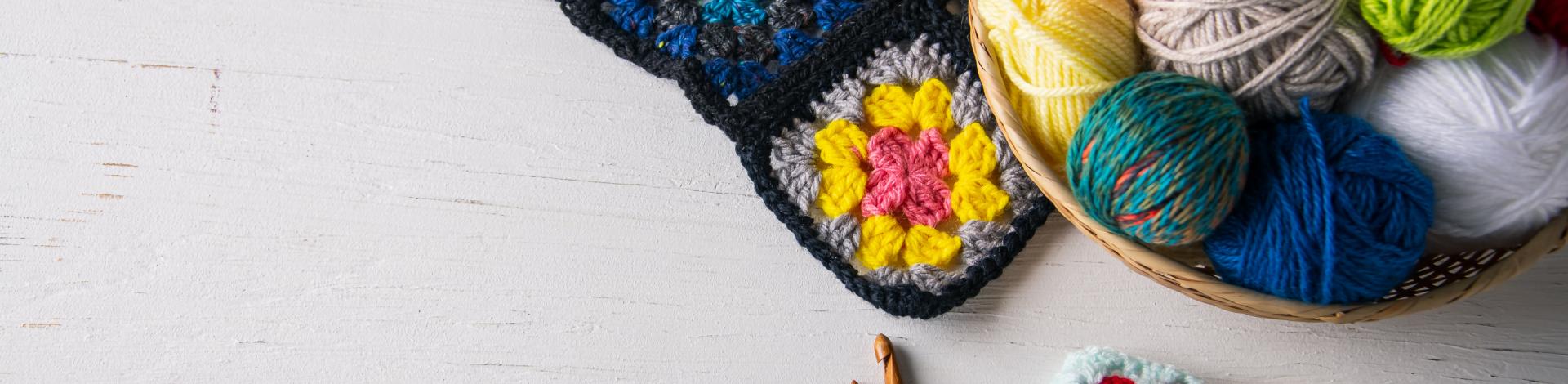a bowl of yarn