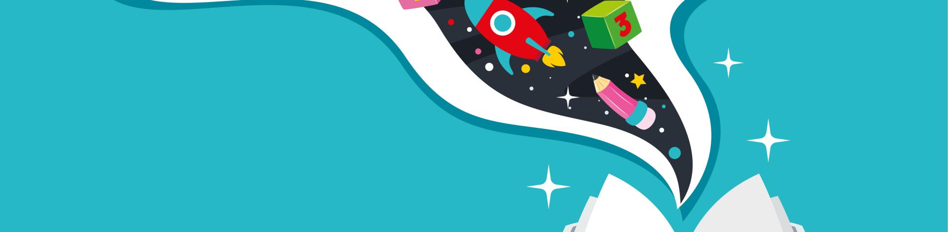 Education Concept With School Supplies