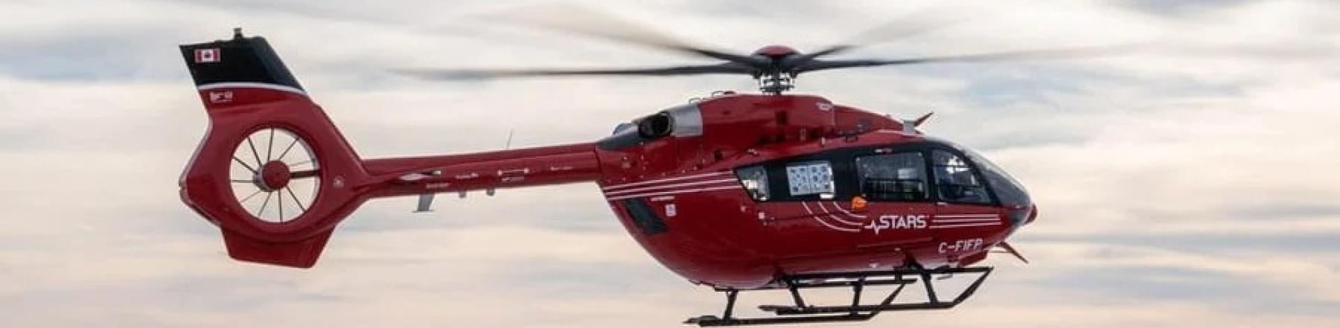 stars helicopter in action