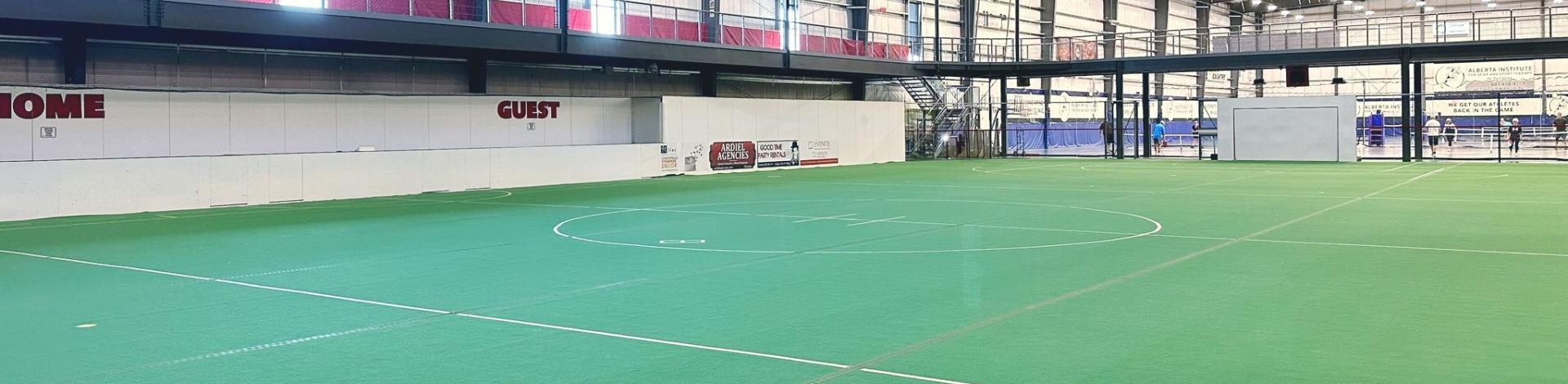 the inside of the Regional Field House