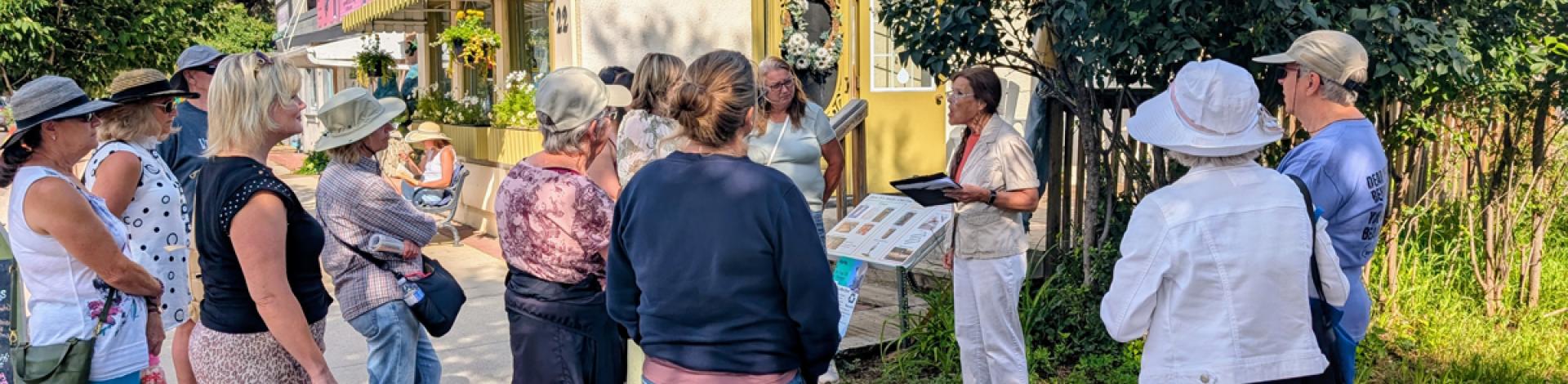 July 8 McRae Street walking tour