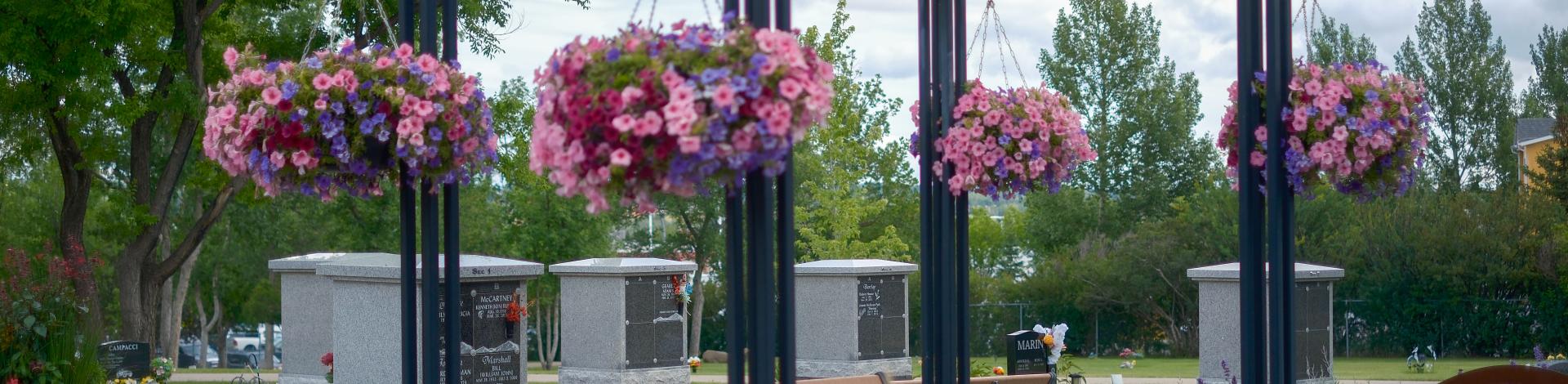 Photo of the Okotoks cemetary