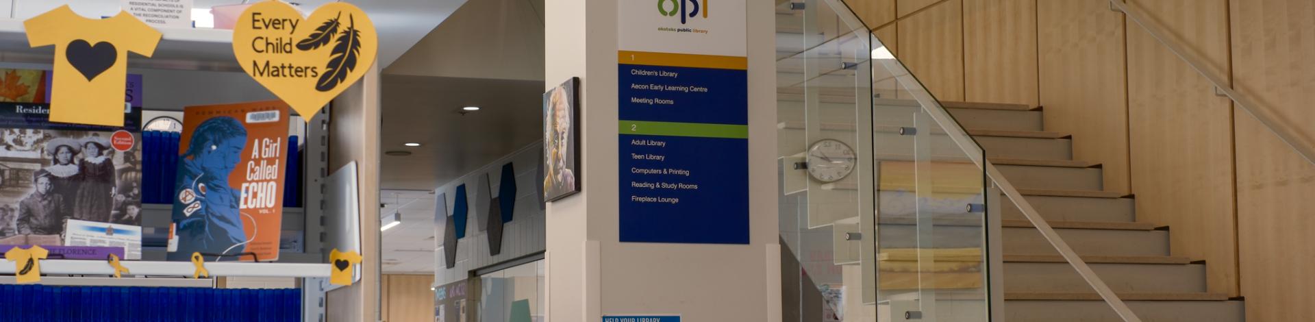 the okotoks library