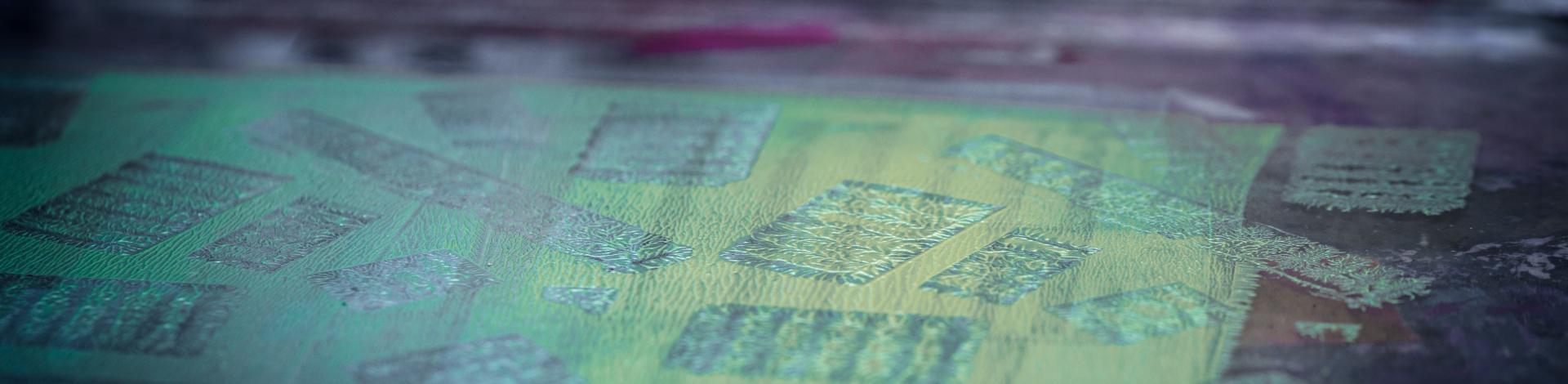 Mixed Media Textured Paint Background