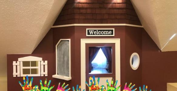 Attic playhouse at the Museum. 