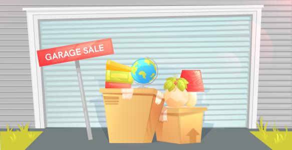 yard sale garage sale