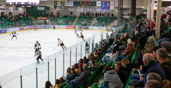 a hockey rink