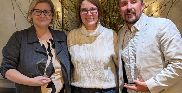 Mayor Thorn, Lorie Watson, Josh Welz EDA Awards 2026