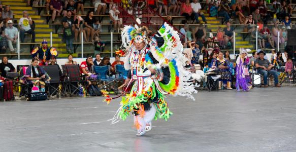 Powwow dancer 2025