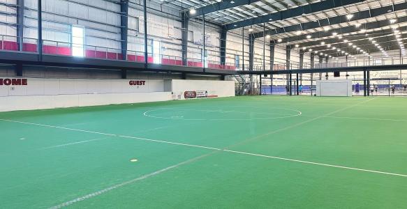 the inside of the Regional Field House