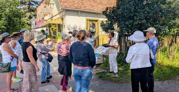 July 8 McRae Street walking tour