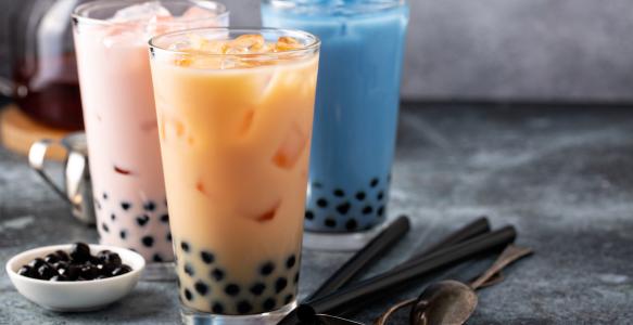 milk bubble tea
