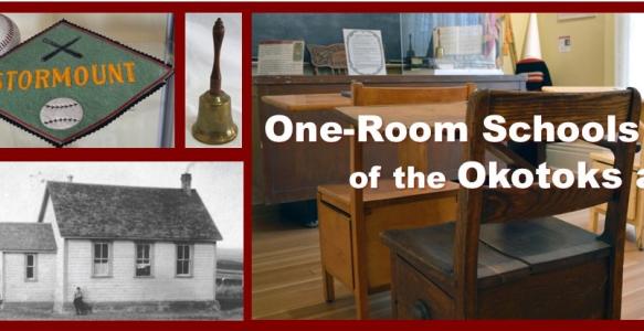 Collage of images of one-room schoolhouses.
