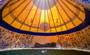 Interior of Town Tipi