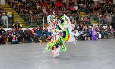 Powwow dancer 2025