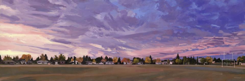 Violet Sunrise over the Field_Thimot