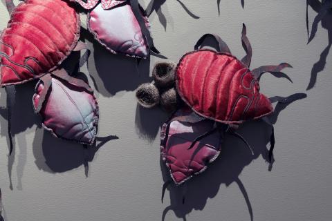 handmade bug art by Beany Dootjes
