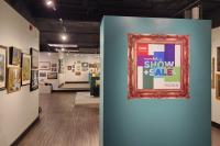 Okotoks Art Gallery setup for Members Show