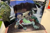 Mixed Media Art Circularity