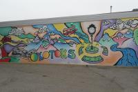 a mural in okotoks