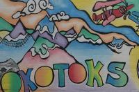 a mural in okotoks
