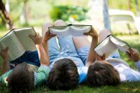 kids reading summer