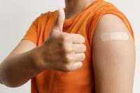 Flu Shot - vaccine - Happy