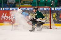 a hockey player on the ice