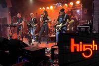 a band on the stage 