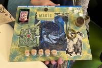 Mixed Media Art collage made out of recycled materials