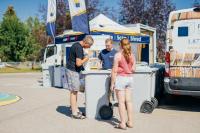 residents dropping off documents for secure shredding. photo credit: Record Express