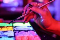 Glowing Neon Pigment Palette
