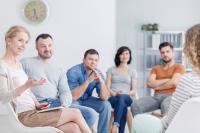 Parents meeting in a group