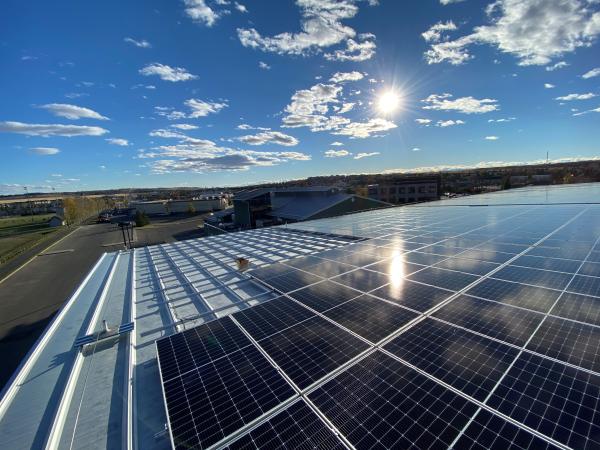 Solar installation - Pason Centennial Arenas