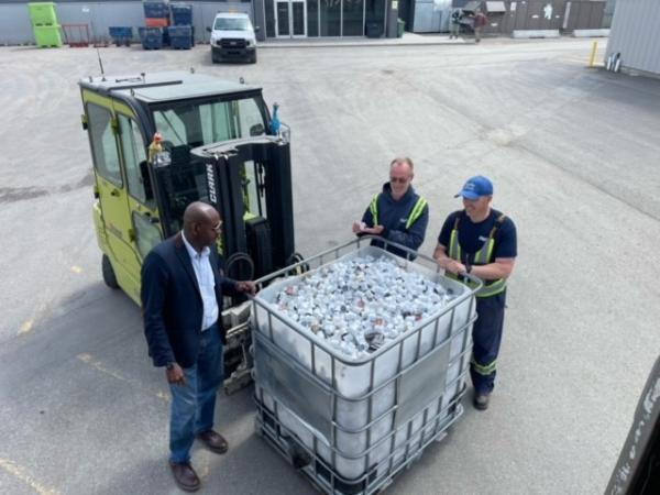 k cups in a bin