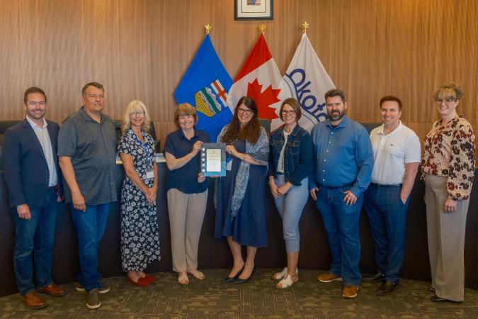 Administration and Council accepting CAnFR award for 2024 financials