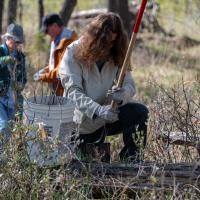 Community Clean Up and tree planting