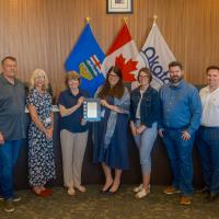 Administration and Council accepting CAnFR award for 2024 financials